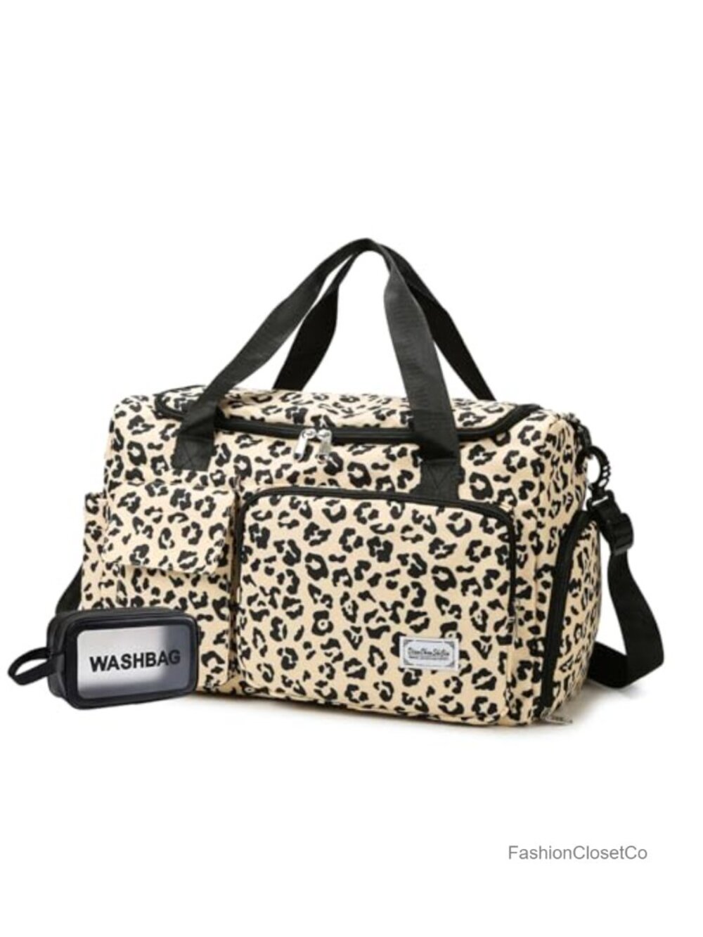 Small Gym Bag for Women Travel Duffle with Shoe Compartment